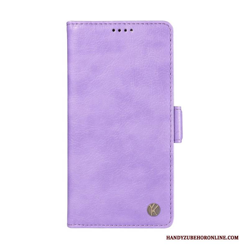 Lederhüllen Für Xiaomi 17 Yikatu Vintage-design