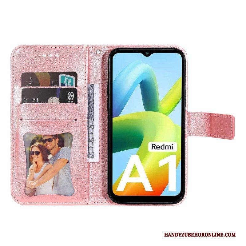 Lederhüllen Für Xiaomi Redmi A1 Blumen-mandala