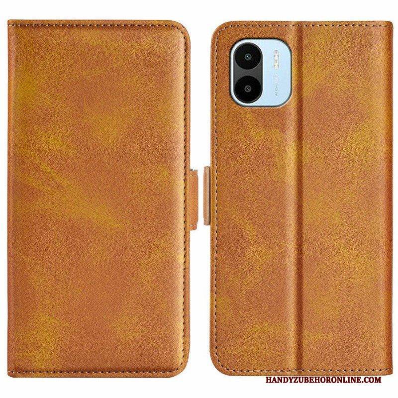 Lederhüllen Für Xiaomi Redmi A1 Flip Case Doppelte Klappe