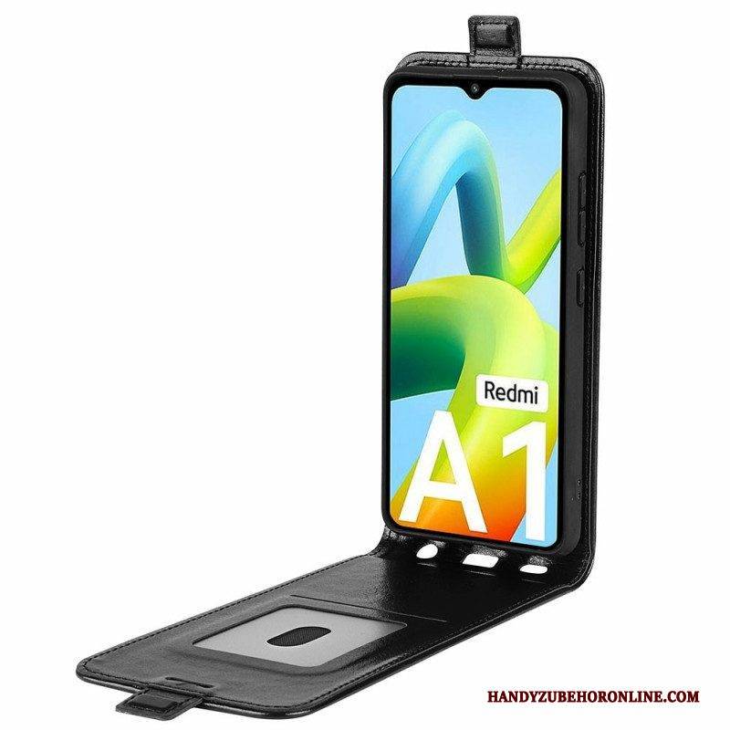 Lederhüllen Für Xiaomi Redmi A1 Flip Case Vertikale Klappe