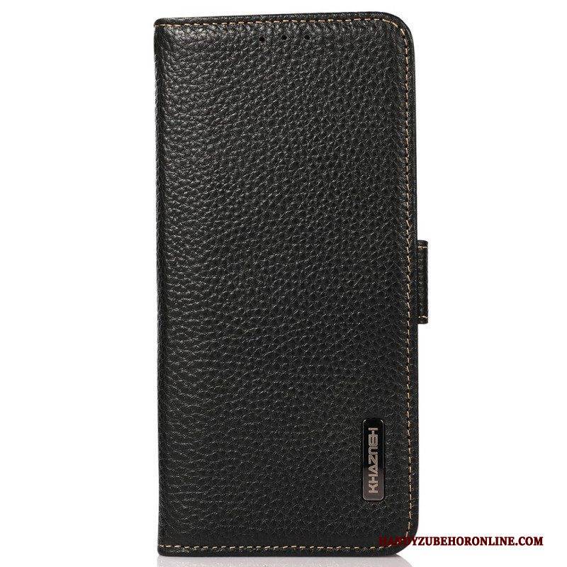 Lederhüllen Für Xiaomi Redmi Note 11 / 11S Lychee-leder Khazneh Rfid