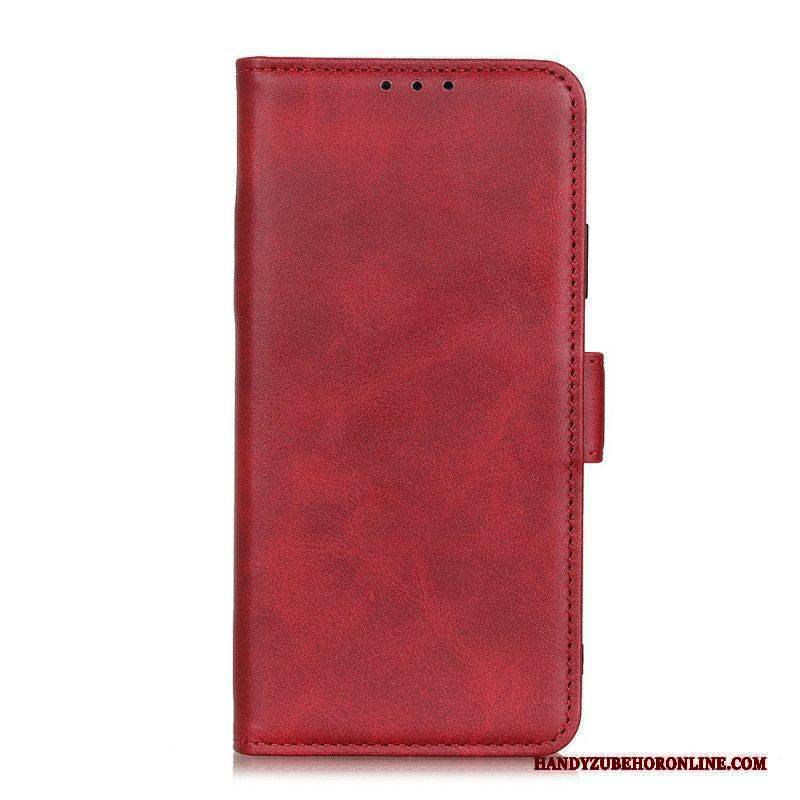 Lederhüllen Für Xiaomi Redmi Note 11 Pro / 11 Pro 5G Flip Case Doppelte Klappe