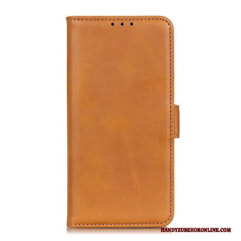 Lederhüllen Für Xiaomi Redmi Note 11 Pro / 11 Pro 5G Flip Case Doppelte Klappe