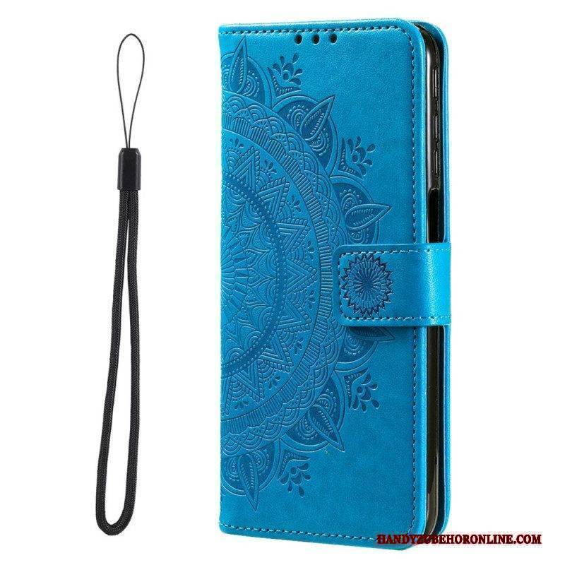 Lederhüllen Für Xiaomi Redmi Note 11 Pro / 11 Pro 5G Sonnenmandala