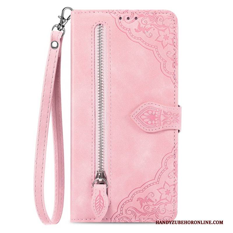 Lederhüllen Für Xiaomi Redmi Note 14 4g Geldbörse Mit Reißverschluss