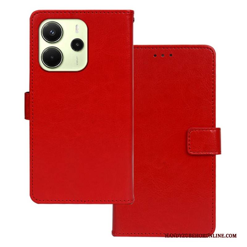 Lederhüllen Für Xiaomi Redmi Note 14 4g Kunstleder Idewei