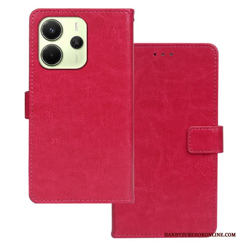 Lederhüllen Für Xiaomi Redmi Note 14 4g Kunstleder Idewei