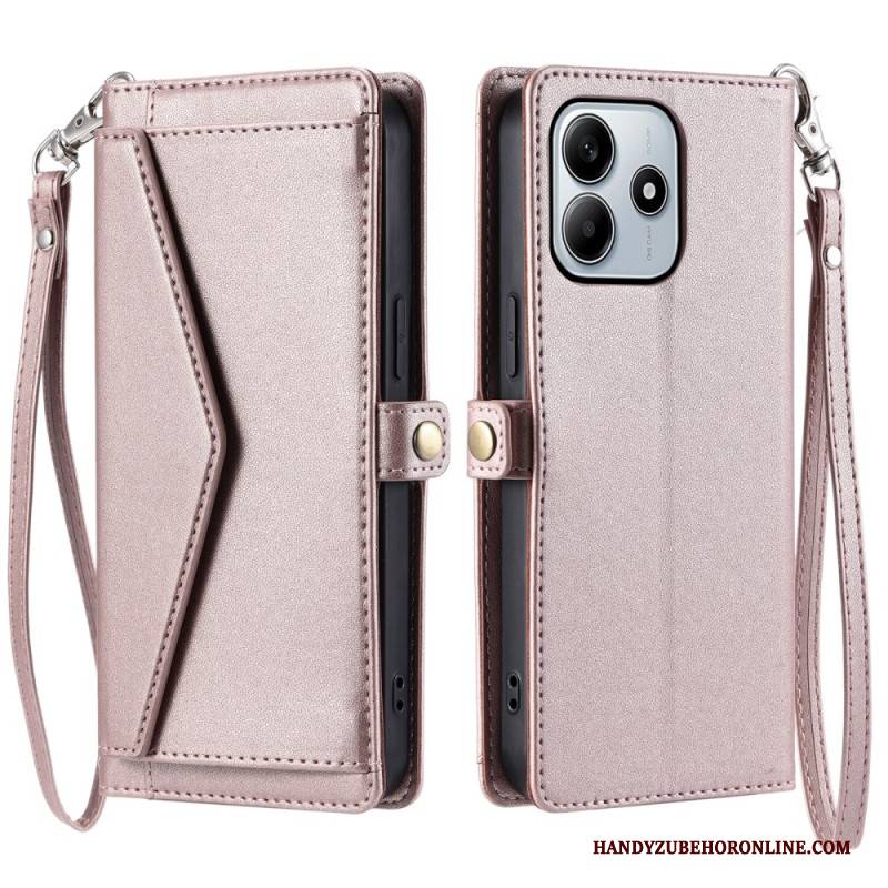 Lederhüllen Für Xiaomi Redmi Note 14 4g Tragebandtasche