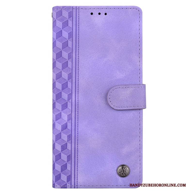 Lederhüllen Für Xiaomi Redmi Note 14 5g Frisé Und Nieten