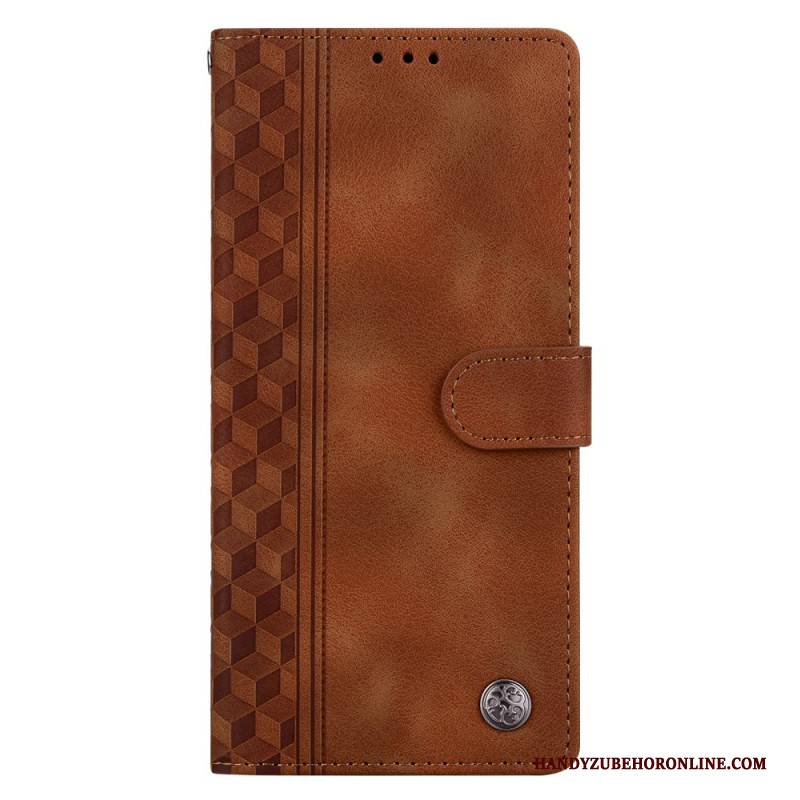 Lederhüllen Für Xiaomi Redmi Note 14 5g Frisé Und Nieten