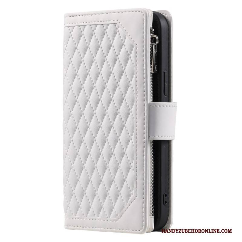 Lederhüllen Für Xiaomi Redmi Note 14 5g Gesteppte Geldbörse