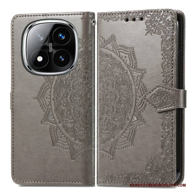 Lederhüllen Für Xiaomi Redmi Note 14 Pro 4g Barockes Mandala