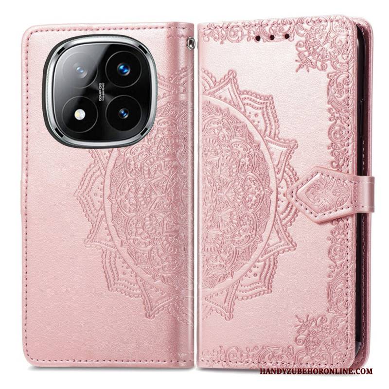 Lederhüllen Für Xiaomi Redmi Note 14 Pro 4g Barockes Mandala