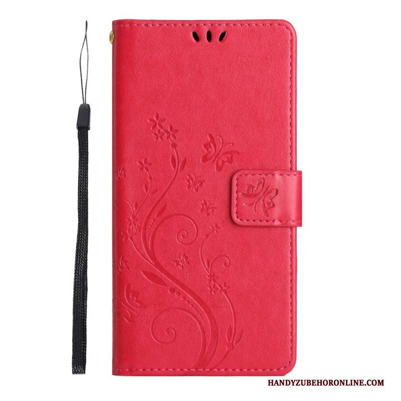 Lederhüllen Für Xiaomi Redmi Note 14 Pro 4g Florales Muster