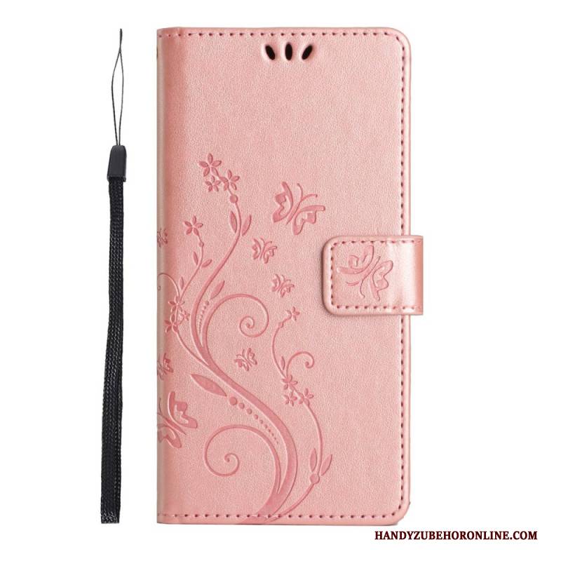 Lederhüllen Für Xiaomi Redmi Note 14 Pro 4g Florales Muster