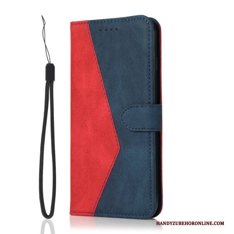 Lederhüllen Für Xiaomi Redmi Note 14 Pro 4g Zweifarbig