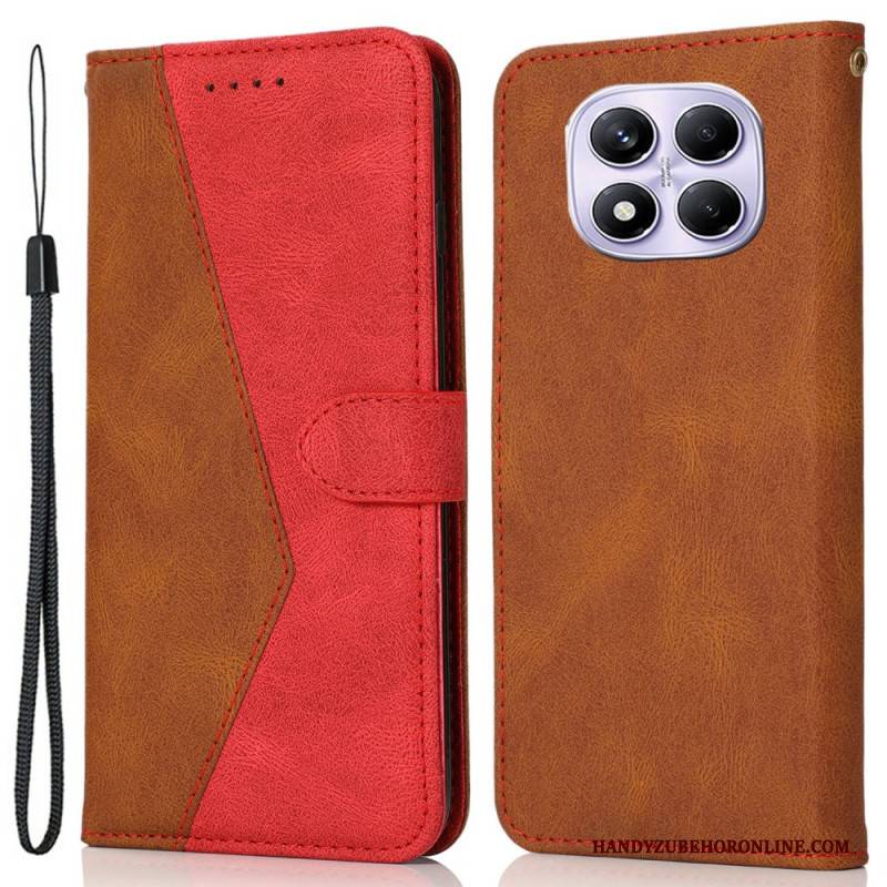 Lederhüllen Für Xiaomi Redmi Note 14 Pro 4g Zweifarbig