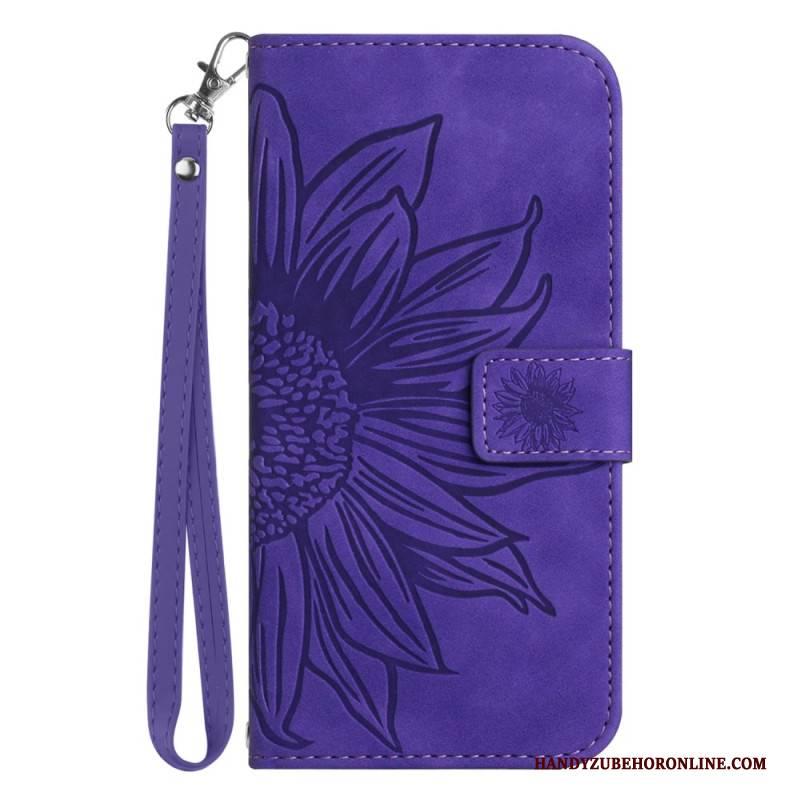 Lederhüllen Für Xiaomi Redmi Note 14 Pro 5g Sonnenblumenmuster