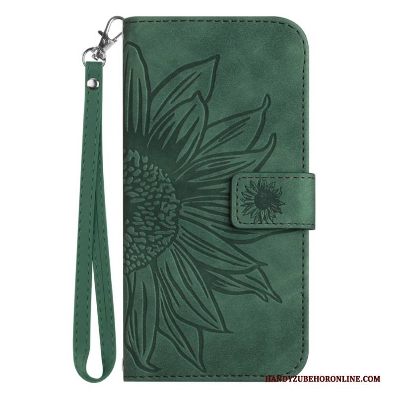 Lederhüllen Für Xiaomi Redmi Note 14 Pro 5g Sonnenblumenmuster