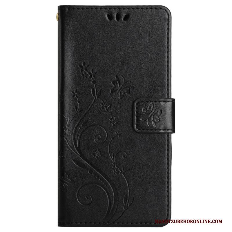 Lederhüllen Für Xiaomi Redmi Note 14 Pro Plus 5g Blumenmuster