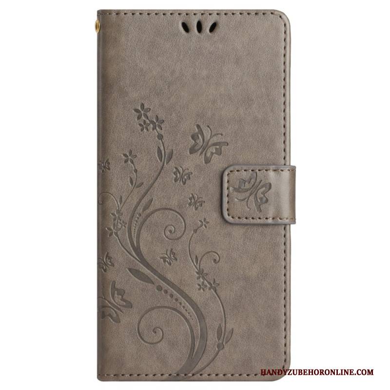 Lederhüllen Für Xiaomi Redmi Note 14 Pro Plus 5g Blumenmuster