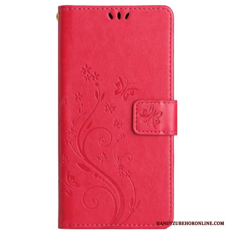 Lederhüllen Für Xiaomi Redmi Note 14 Pro Plus 5g Blumenmuster