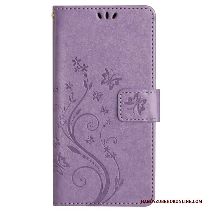 Lederhüllen Für Xiaomi Redmi Note 14 Pro Plus 5g Blumenmuster