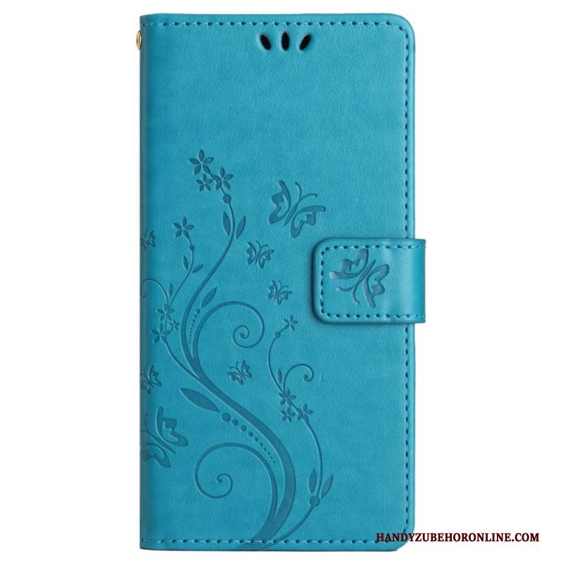 Lederhüllen Für Xiaomi Redmi Note 14 Pro Plus 5g Blumenmuster