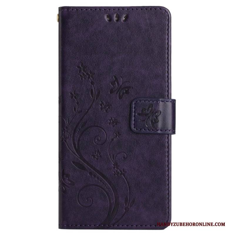 Lederhüllen Für Xiaomi Redmi Note 14 Pro Plus 5g Blumenmuster