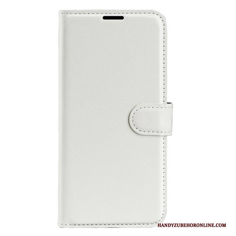 Lederhüllen Für Xiaomi Redmi Note 14 Pro Plus 5g Klassisches Litschi-kunstleder