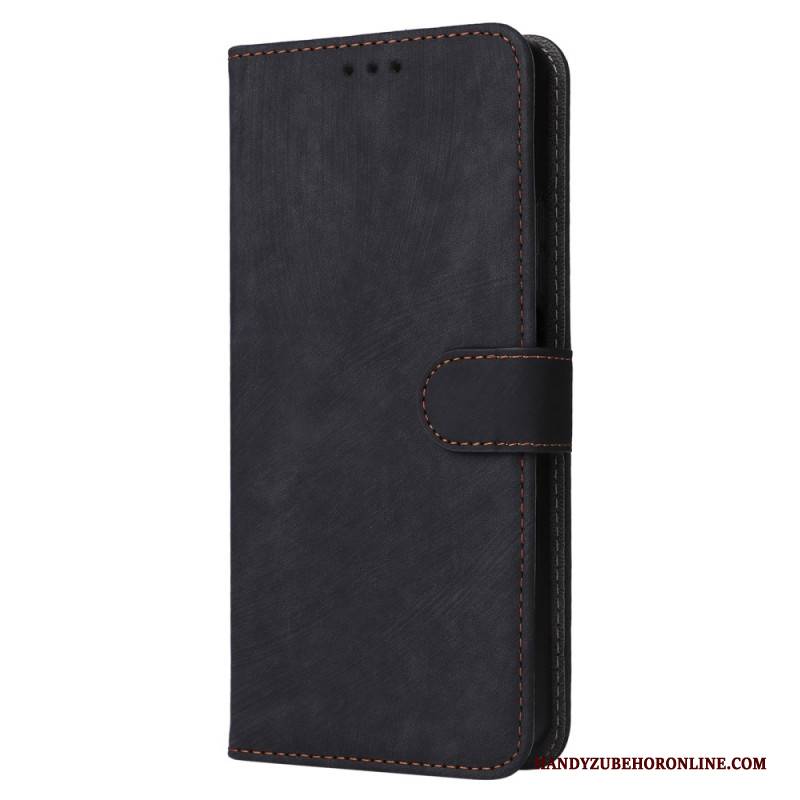 Lederhüllen Für Xiaomi Redmi Note 14s Mit Handgelenkschlaufe Und Rfid-schutz