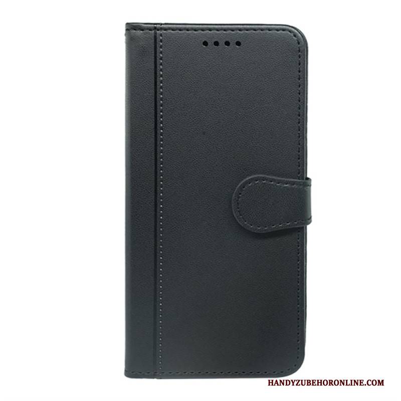 Lederhüllen Für Xiaomi Redmi Note 14s Riemenbesatz