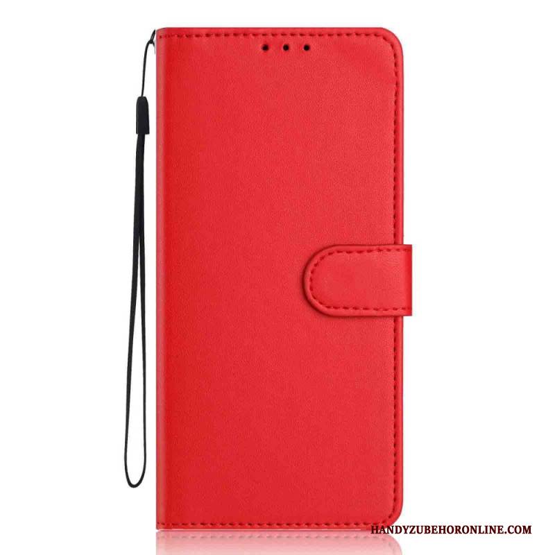 Lederhüllen Für Xiaomi Redmi Note 15 5g Glattes Kunstleder