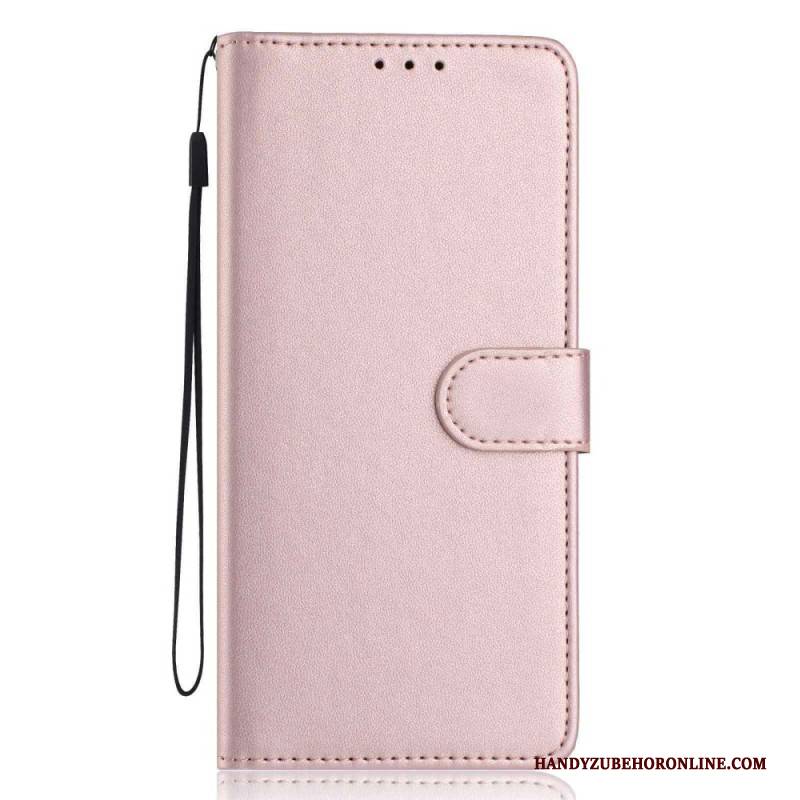 Lederhüllen Für Xiaomi Redmi Note 15 5g Glattes Kunstleder