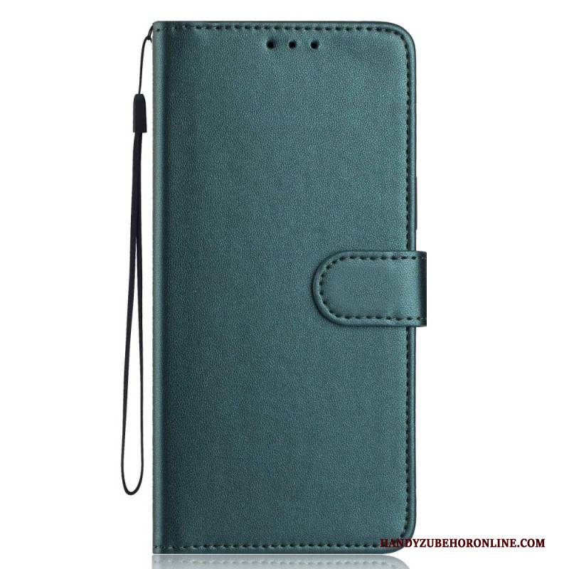 Lederhüllen Für Xiaomi Redmi Note 15 5g Glattes Kunstleder