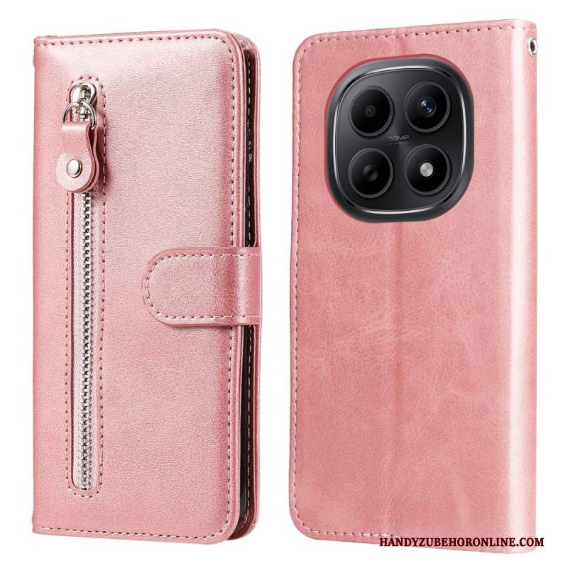 Lederhüllen Für Xiaomi Redmi Note 15 5g Reißverschlusstasche