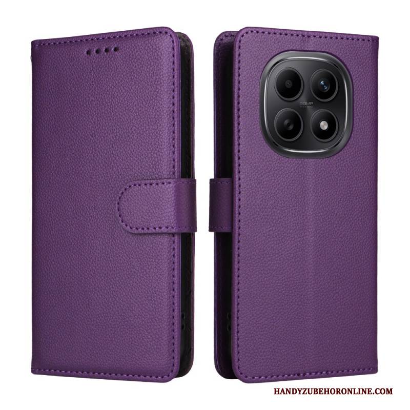 Lederhüllen Für Xiaomi Redmi Note 15 5g Rfid-schutz Und Tragegurt