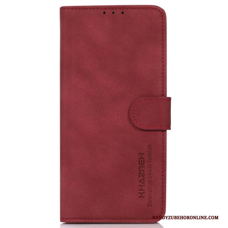 Lederhüllen Für Xiaomi Redmi Note 15 5g Unifarbenes Khazneh-leder