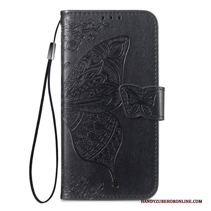 Lederhüllen Für Xiaomi Redmi Note 15 Pro Plus 5g Grafik Schmetterling