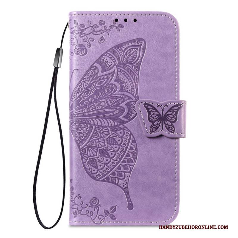 Lederhüllen Für Xiaomi Redmi Note 15 Pro Plus 5g Grafik Schmetterling