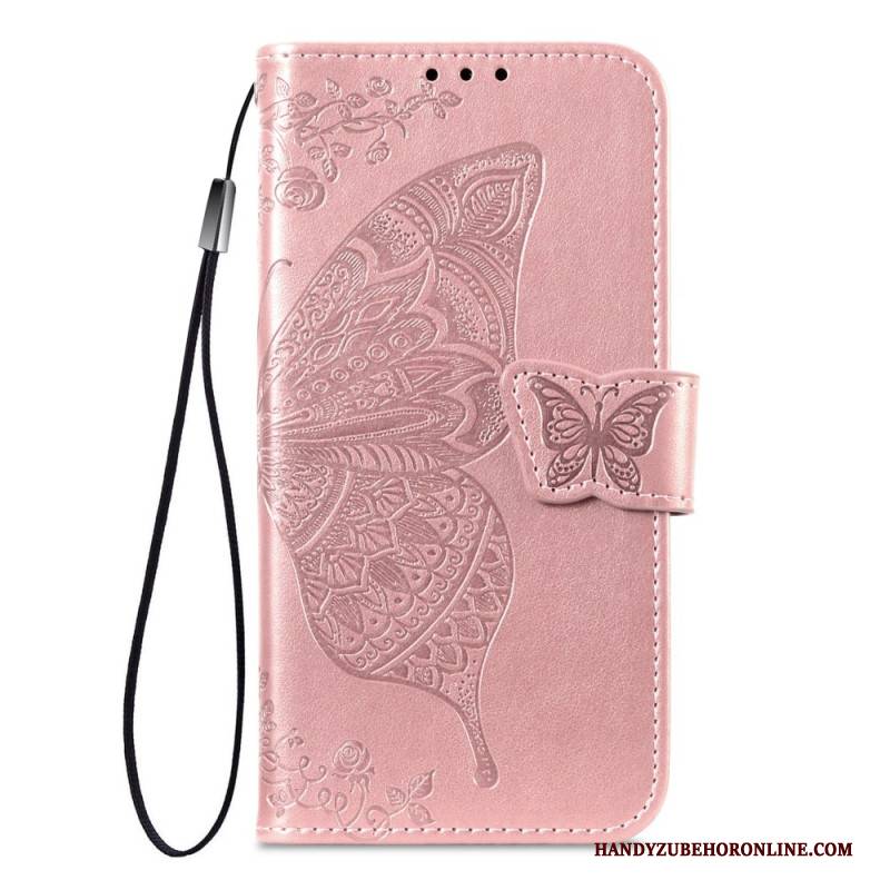 Lederhüllen Für Xiaomi Redmi Note 15 Pro Plus 5g Grafik Schmetterling