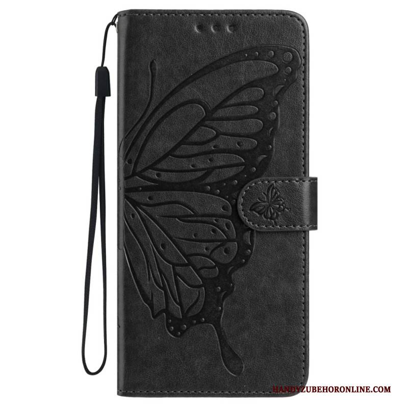 Lederhüllen Für Xiaomi Redmi Note 15 Pro Plus 5g Stilvoller Schmetterling