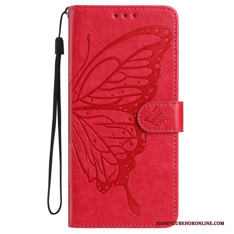Lederhüllen Für Xiaomi Redmi Note 15 Pro Plus 5g Stilvoller Schmetterling