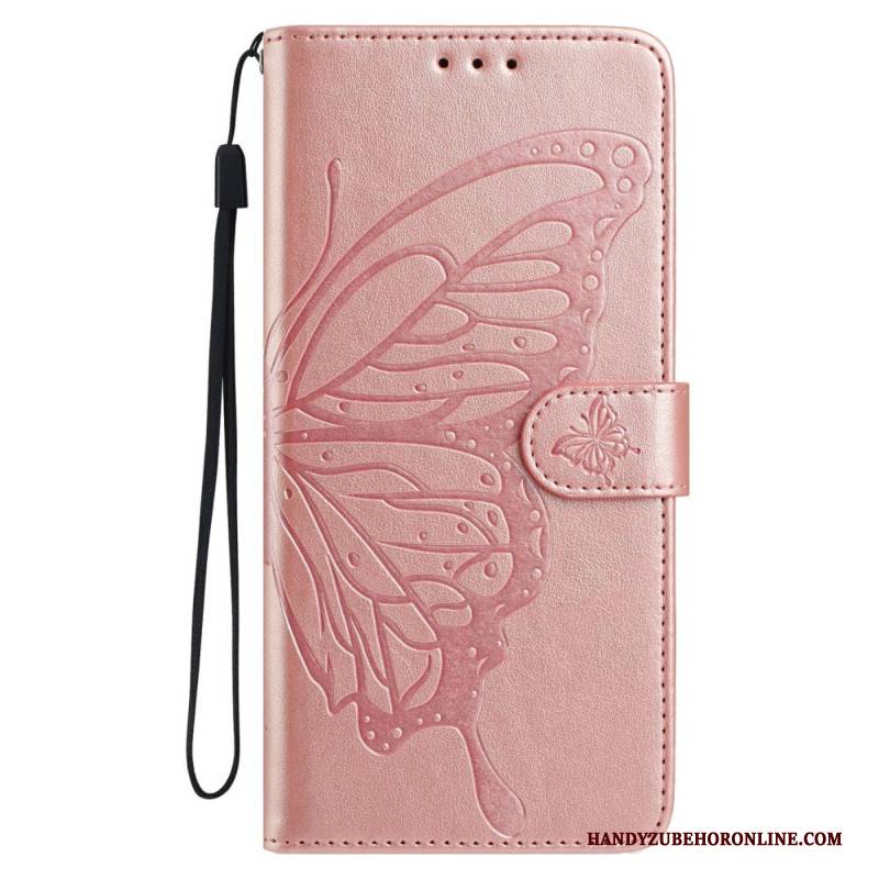 Lederhüllen Für Xiaomi Redmi Note 15 Pro Plus 5g Stilvoller Schmetterling