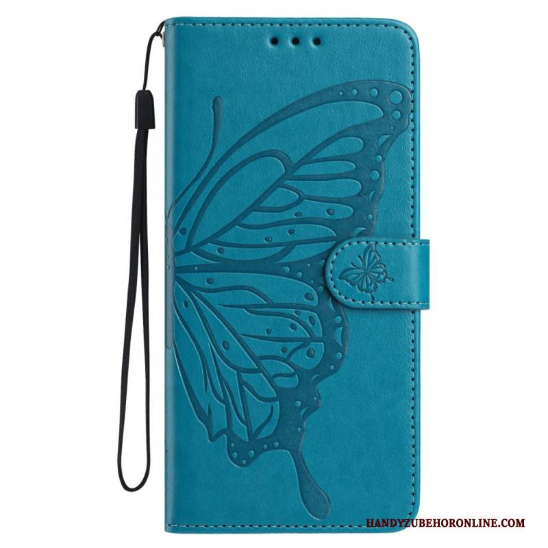 Lederhüllen Für Xiaomi Redmi Note 15 Pro Plus 5g Stilvoller Schmetterling