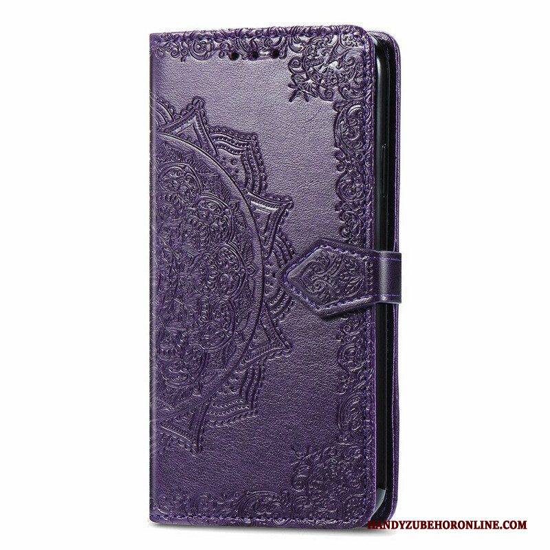 Lederhüllen Für iPhone 13 Mini Mandala-mittelalter