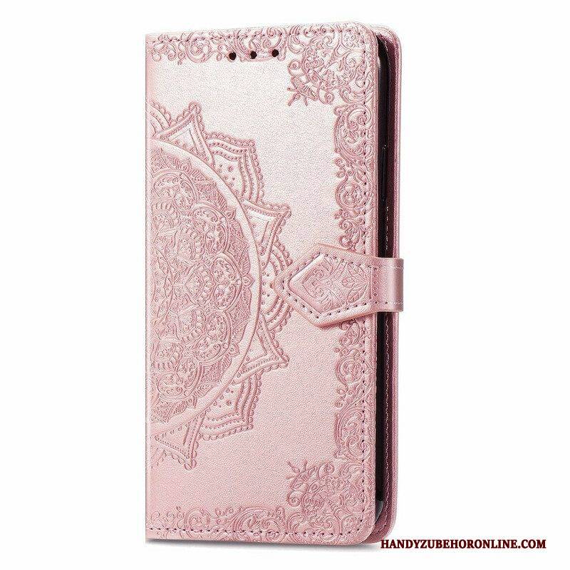 Lederhüllen Für iPhone 13 Mini Mandala-mittelalter