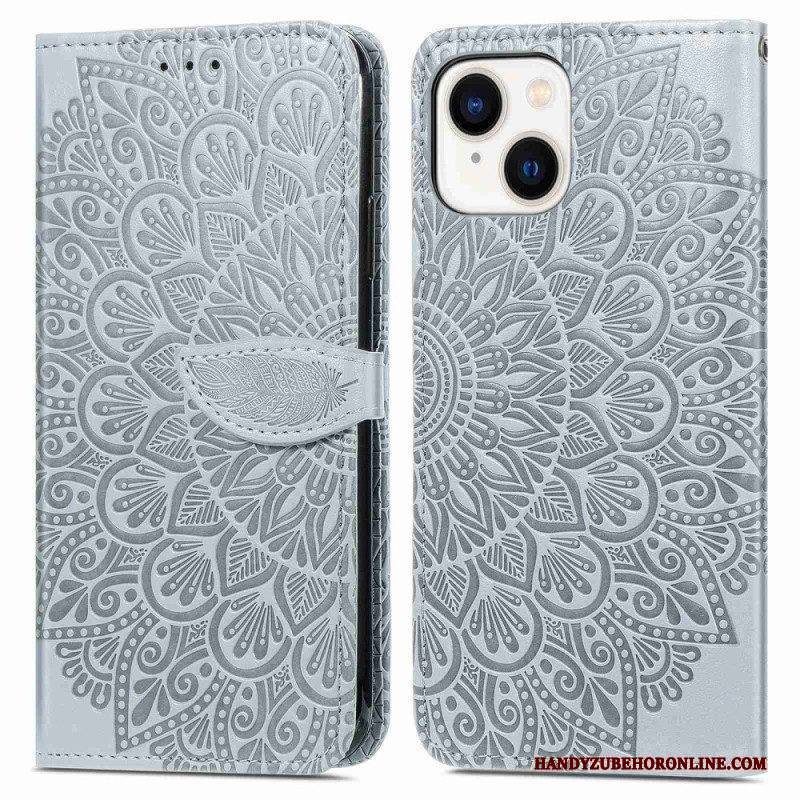 Lederhüllen Für iPhone 14 Plus Stammesblätter