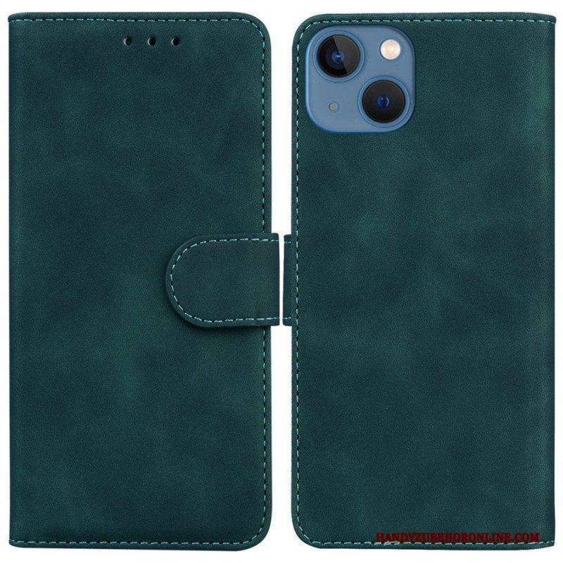 Lederhüllen Für iPhone 14 Plus Stil Leder Couture
