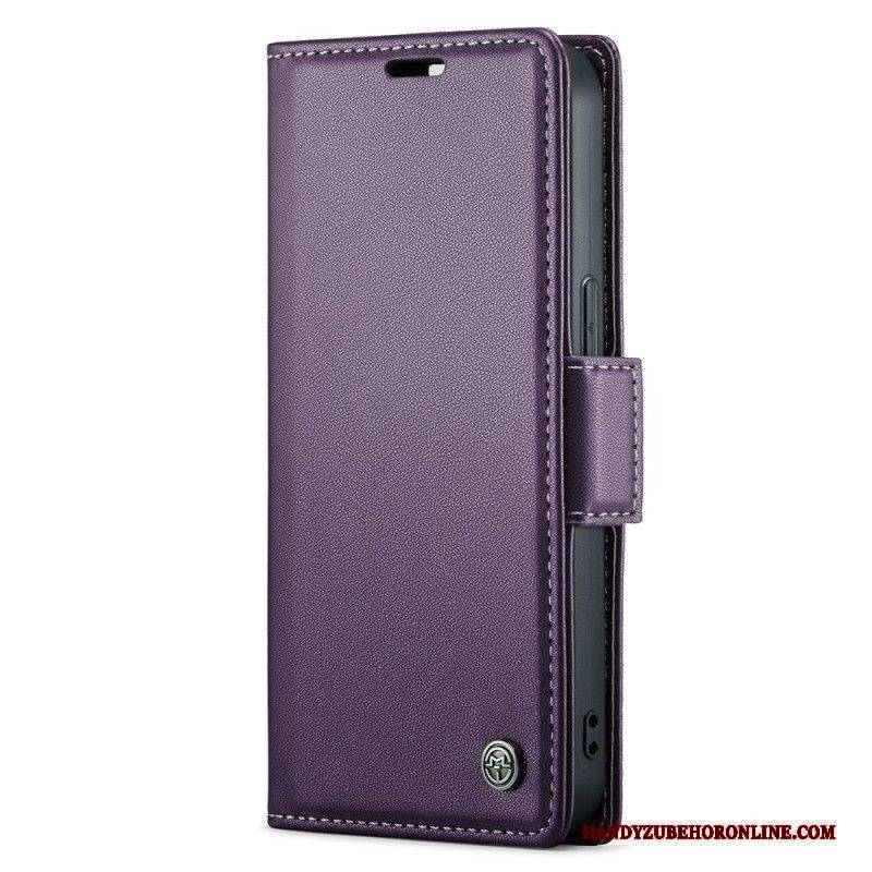 Lederhüllen Für iPhone 15 Caseme-lederstil